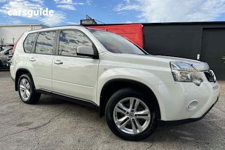White 2012 Nissan X-Trail Wagon Ts (4X4)