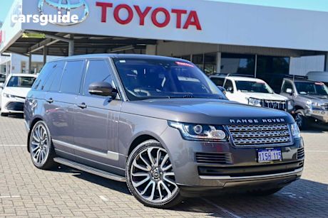 Grey 2017 Land Rover Range Rover Wagon Vogue Tdv6