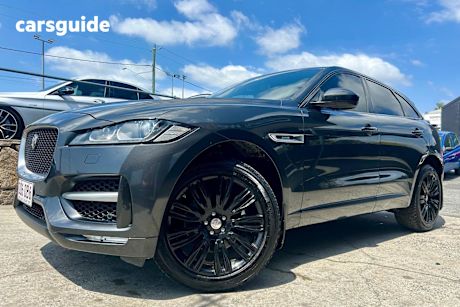 Grey 2016 Jaguar F-Pace SUV 20D R-SPORT 4X4