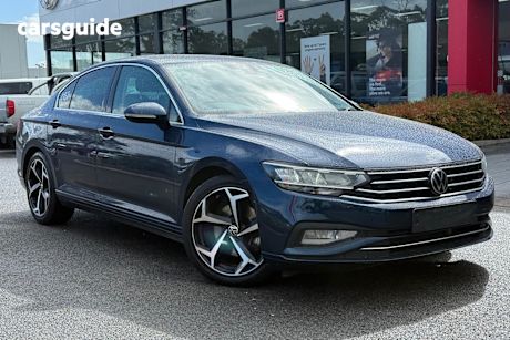 Blue 2021 Volkswagen Passat Sedan 140TSI BUSINESS F