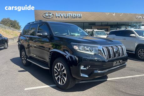 Black 2023 Toyota Landcruiser Prado SUV VX 4X4