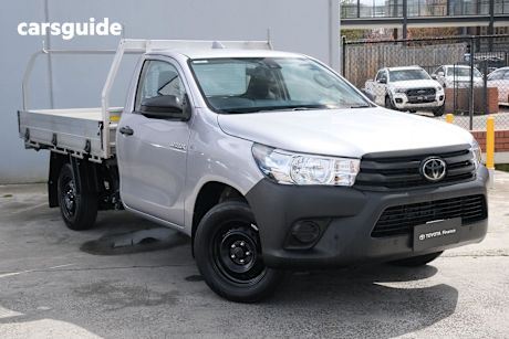 Silver 2024 Toyota HILUX 4X2 Ute Tray WORKMATE R