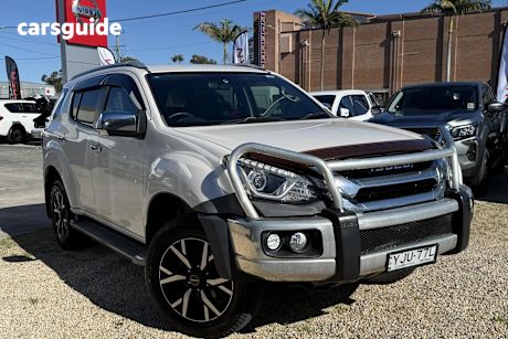 White 2019 Isuzu MU-X Wagon Ls-T (4X4)