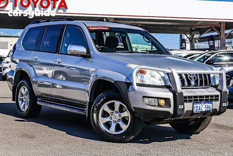 Silver 2009 Toyota Landcruiser Prado SUV GXL 4X4