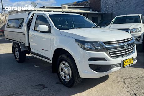 White 2018 Holden Colorado Cab Chassis Ls (4X4)