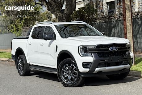 White 2024 Ford Ranger Double Cab Pick Up Wildtrak 3.0 (4X4)