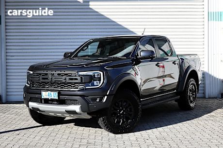 Grey 2024 Ford Ranger Ute Tray RAPTOR 4X4