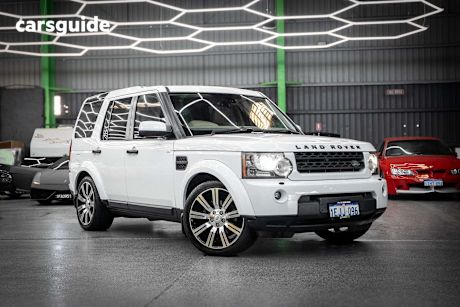 White 2011 Land Rover Discovery 4 SUV TDV6 4X4
