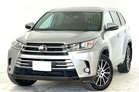 Silver 2019 Toyota Kluger SUV GRANDE 4WD