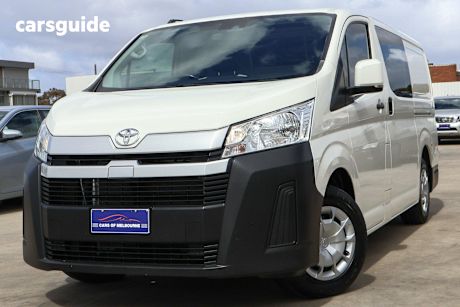 White 2019 Toyota HiAce Commercial R