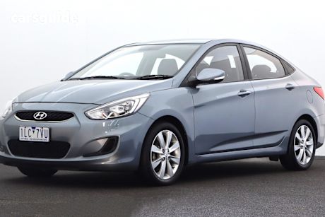 Silver 2017 Hyundai Accent Sedan Sport