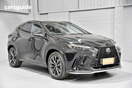 Black 2025 Lexus NX SUV NX350H F SPORT 4X4
