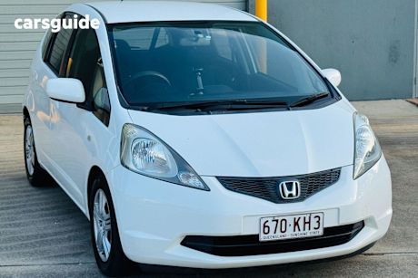 White 2009 Honda Jazz Hatch GLI F
