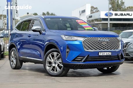Blue 2022 GWM H6 SUV ULTRA 4WD