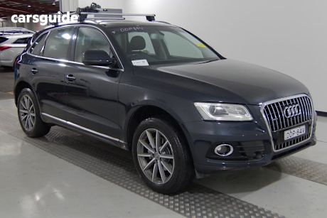 Blue 2015 Audi Q5 Wagon 2.0 TFSI Quattro