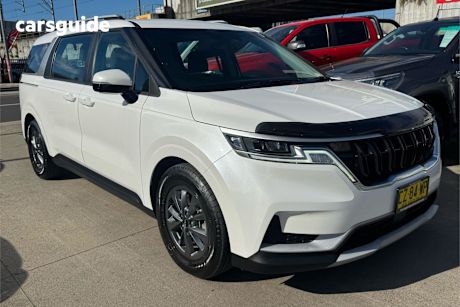 White 2021 Kia Carnival Wagon S