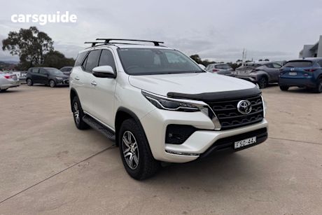 White 2020 Toyota Fortuner SUV GXL 4X4