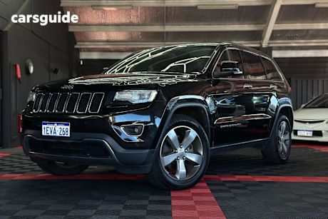 Black 2015 Jeep Grand Cherokee SUV LIMITED 4X4