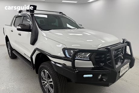 White 2021 Ford Ranger Double Cab Pick Up Wildtrak 3.2 (4X4)