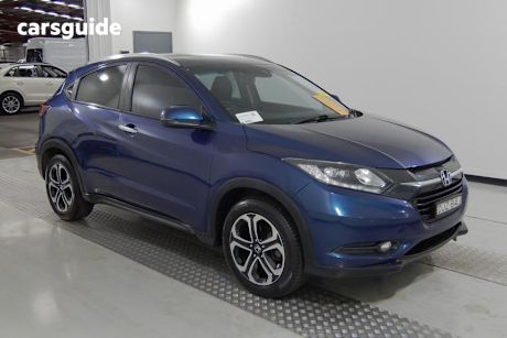 Blue 2016 Honda HR-V Wagon Vti-L
