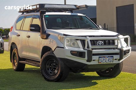 White 2011 Toyota Landcruiser Prado Wagon Gx (4X4)