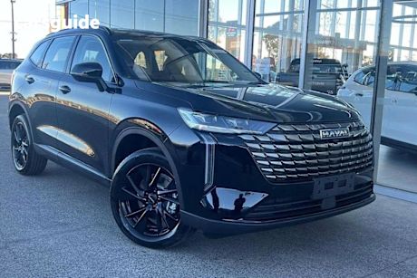 Black 2025 GWM Haval H6 Wagon Lux Hybrid