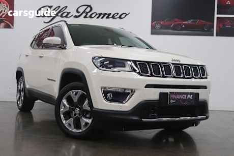 White 2021 Jeep Compass SUV LIMITED 4X4