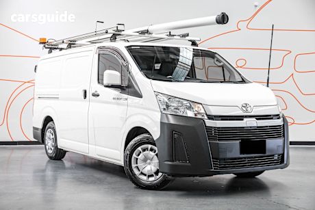 White 2019 Toyota HiAce Commercial R