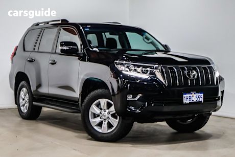 Black 2020 Toyota Landcruiser Prado Wagon Gxl