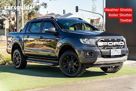 Grey 2019 Ford Ranger Double Cab Pick Up Wildtrak 3.2 (4X4)