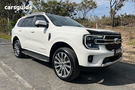 White 2024 Ford Everest SUV PLATINUM 4X4