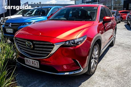 Red 2020 Mazda CX-9 SUV GT F