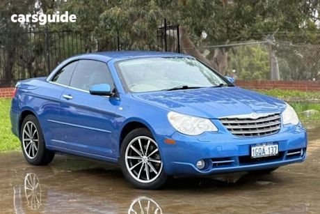 Blue 2008 Chrysler Sebring Sedan CABRIO LIMITED JS