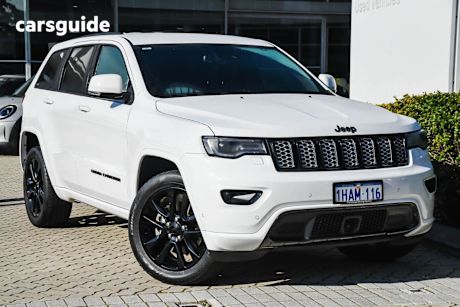 White 2020 Jeep Grand Cherokee SUV NIGHT EAGLE 4X4