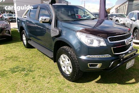 Blue 2015 Holden Colorado Ute Tray LTZ 4X4