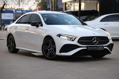 White 2023 Mercedes-Benz A-CLASS Sedan A250 4WD