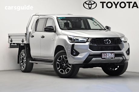 Silver 2024 Toyota Hilux Ute Tray SR5 48V 4X4
