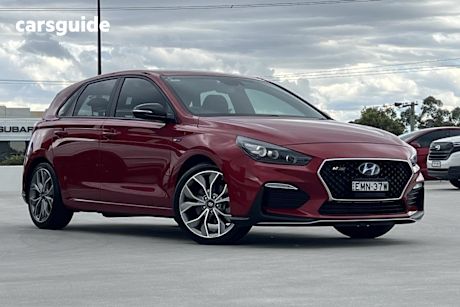 Red 2020 Hyundai I30 Hatchback N Line