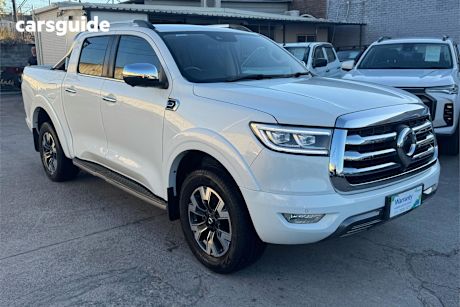 White 2022 GWM UTE Dual Cab Utility Cannon-L (4X4)