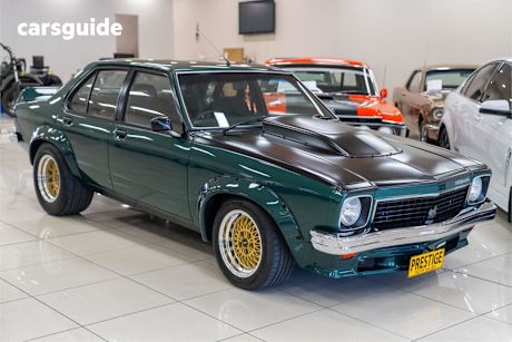 Green 1975 Holden Torana Sedan Sl/R 5000
