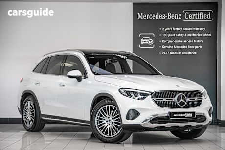 White 2025 Mercedes-Benz GLC200 Wagon 4Matic