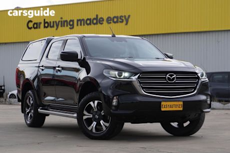 Black 2020 Mazda BT-50 Dual Cab Pick-up Xtr (4X4)