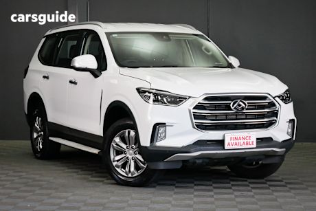 White 2022 LDV D90 Wagon (2Wd)