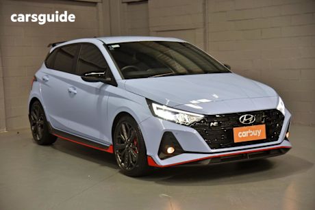 Blue 2023 Hyundai I20 Hatch N F