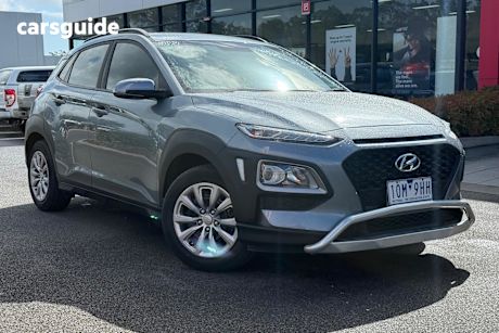 Grey 2018 Hyundai Kona SUV GO F