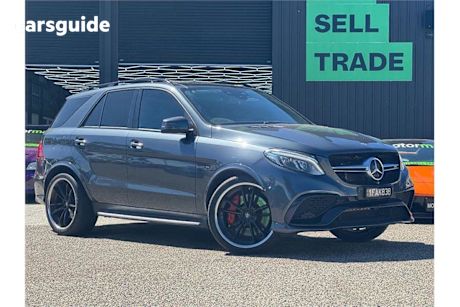 Grey 2015 Mercedes-Benz GLE-Class SUV GLE63 AMG S 4WD