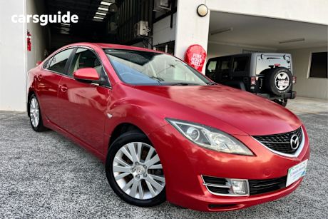 Red 2009 Mazda 6 Sedan Classic