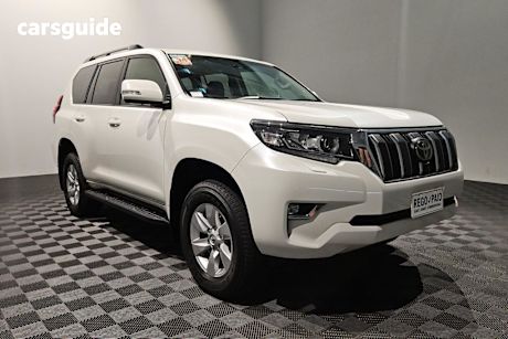 White 2021 Toyota Landcruiser Prado Wagon Gxl