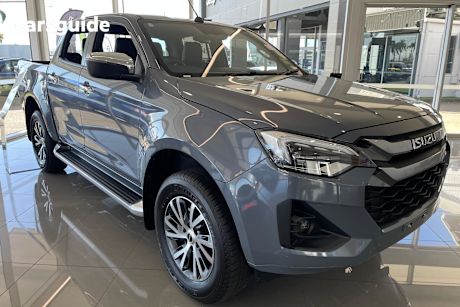 Grey 2025 Isuzu D-MAX Crew Cab Utility Ls-U+ (4X4)