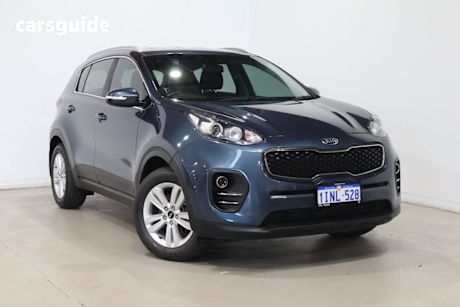 Blue 2018 Kia Sportage Wagon Ao Edition